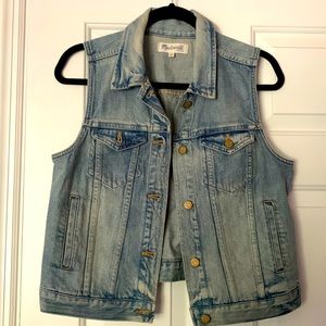 Madewell sleeveless jacket
